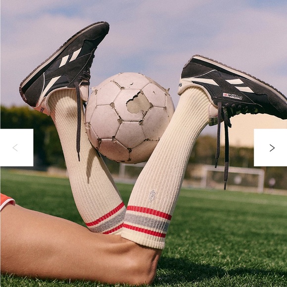 FP Movement by Free People Accessories - Lucky Honey Free People Movement Retro Yellow Knee High Socks